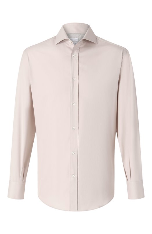 Где купить Хлопковая рубашка Brunello Cucinelli Brunello Cucinelli