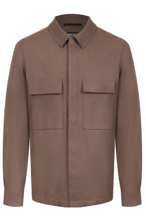 Льняная рубашка Zegna