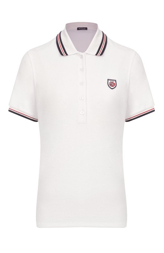 Где купить Поло из хлопка и шелка Kiton Kiton