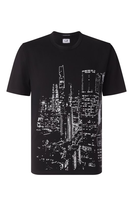 Где купить Хлопковая футболка C.P. Company CP Company