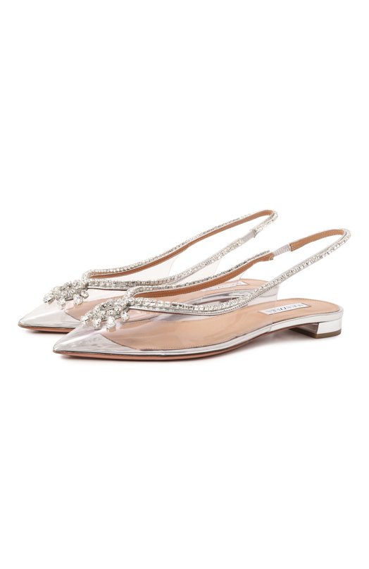 Где купить Балетки Seduction Crystal Aquazzura Aquazzura