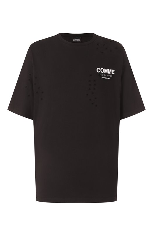 Где купить Хлопковая футболка Comme des Fuckdown Comme des Fuckdown 