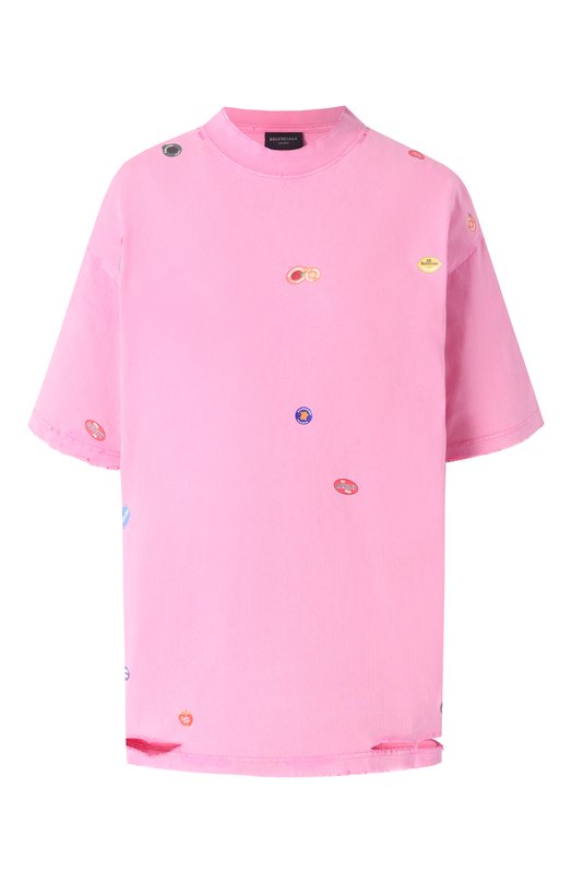 Где купить Хлопковая футболка Balenciaga Balenciaga