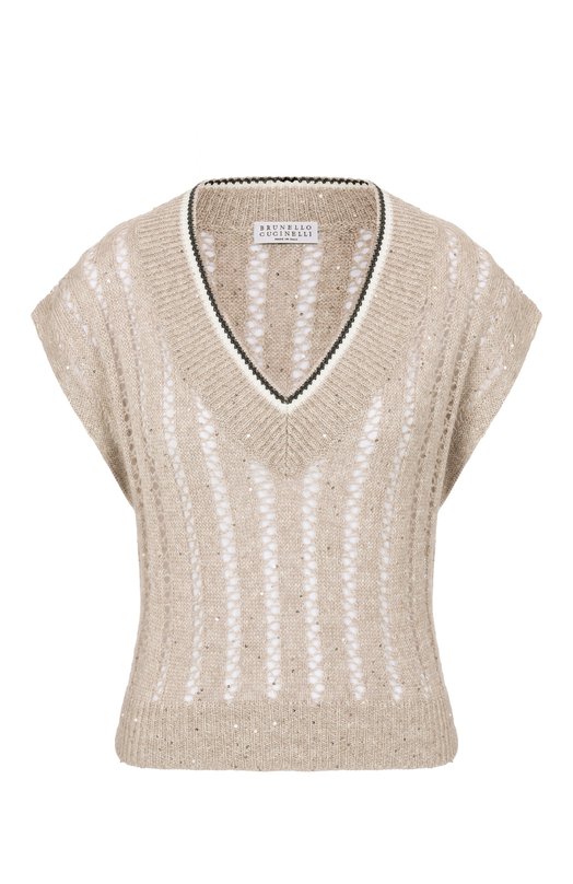 Где купить Льняной жилет Brunello Cucinelli Brunello Cucinelli