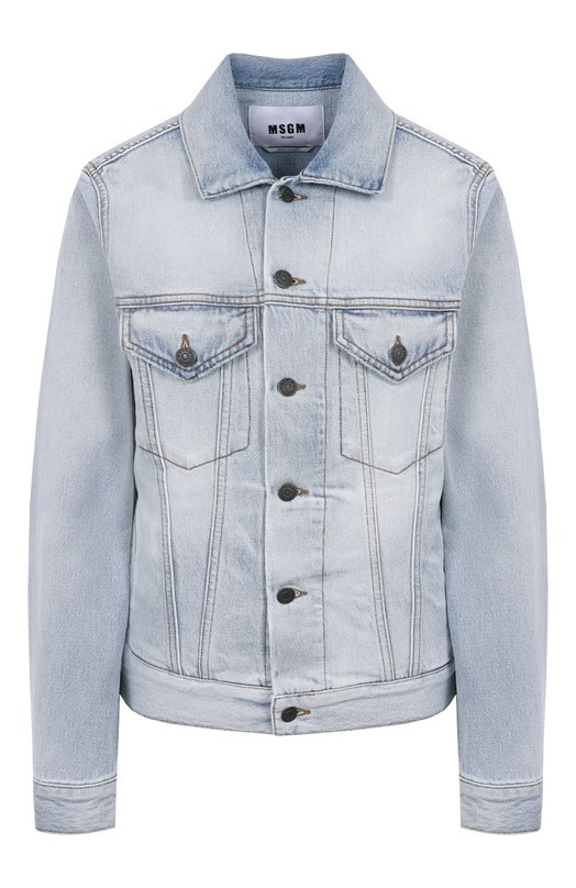 Где купить Джинсовая куртка MSGM MSGM