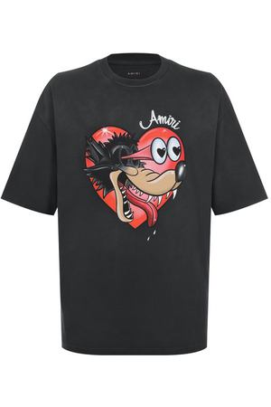 Хлопковая футболка Amiri