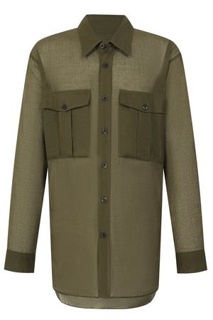 Хлопковая рубашка Dries Van Noten