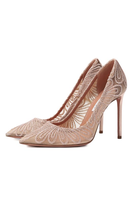 Где купить Текстильные туфли Chantilly 105 Aquazzura Aquazzura