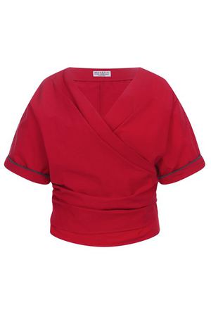 Хлопковый топ Brunello Cucinelli