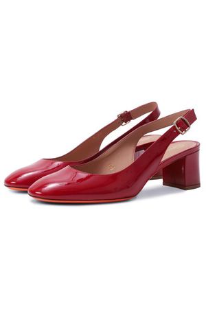 Лакированные туфли Santoni