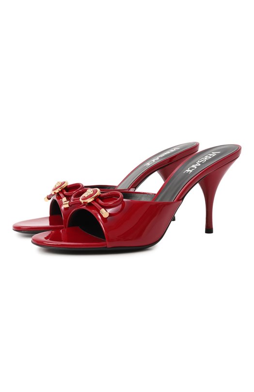 Где купить Лакированные мюли Opera Bow 85 Versace Versace