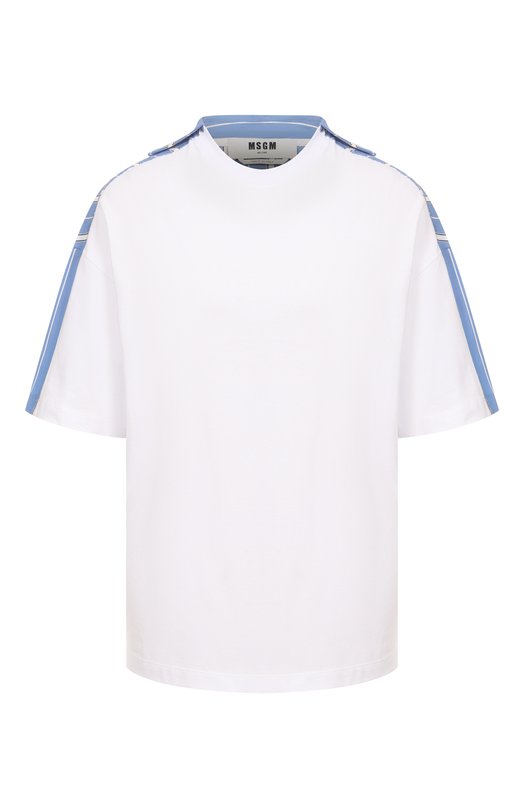 Где купить Хлопковая футболка MSGM MSGM