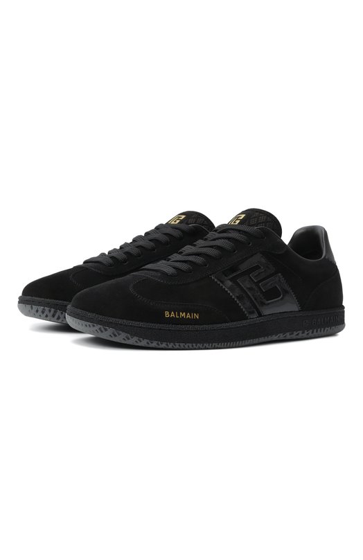 Где купить Замшевые кеды Swan Balmain Balmain