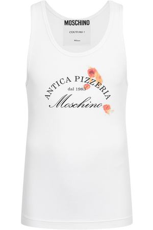 Майка из вискозы Moschino