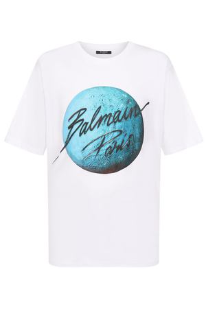 Хлопковая футболка Balmain
