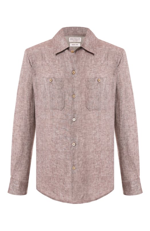 Где купить Льняная рубашка Brunello Cucinelli Brunello Cucinelli