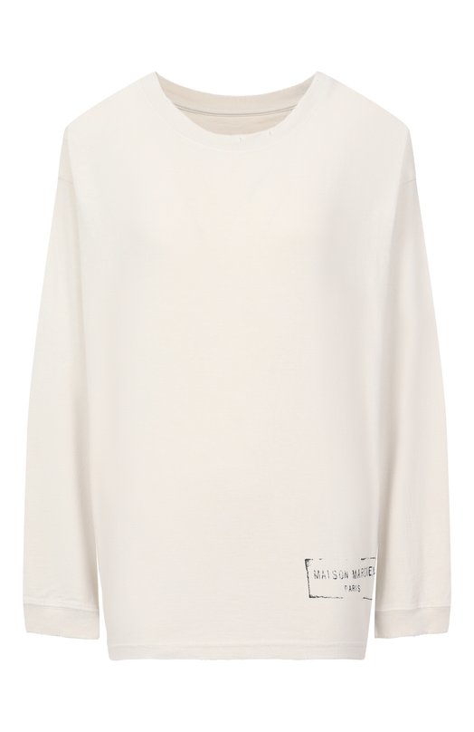 Где купить Хлопковый лонгслив Maison Margiela Maison Margiela 