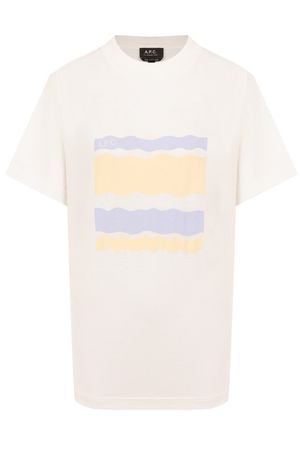 Хлопковая футболка A.P.C.