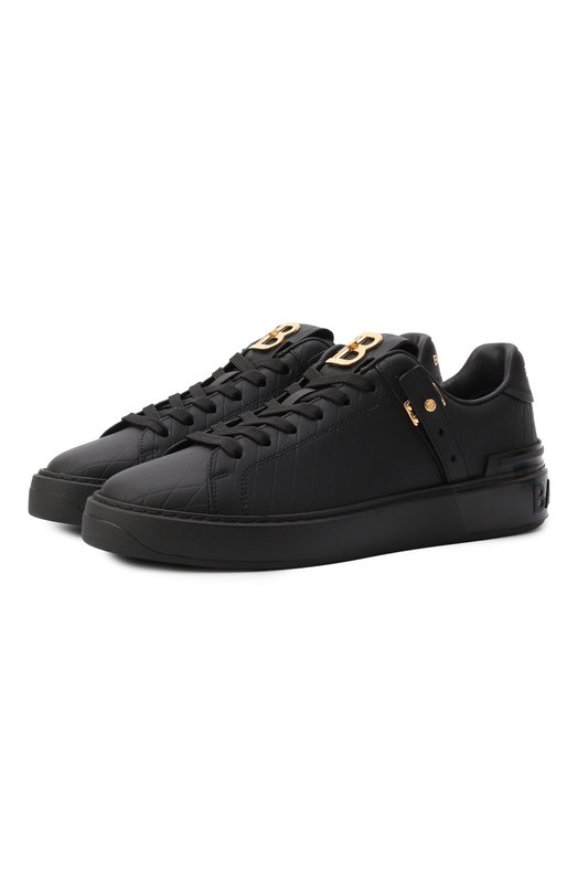 Где купить Кожаные кеды B-Court B-Buzz Balmain Balmain
