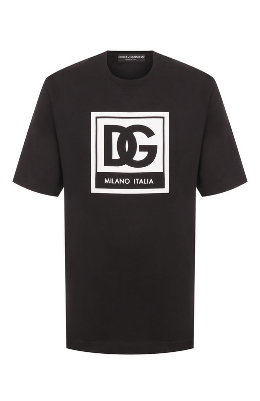 Где купить Хлопковая футболка Dolce & Gabbana Dolce & Gabbana