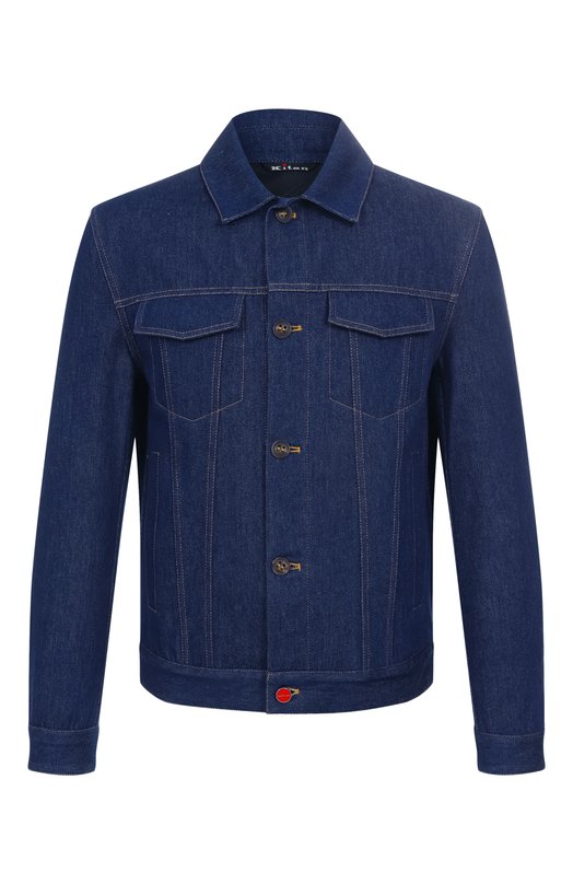 Где купить Джинсовая куртка Kiton Kiton