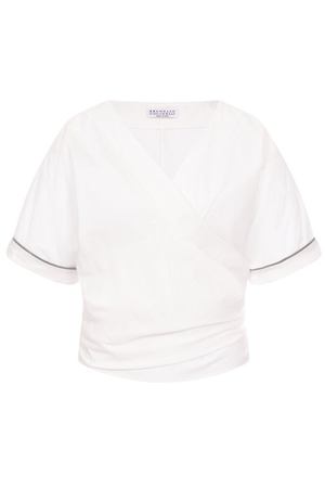 Хлопковый топ Brunello Cucinelli