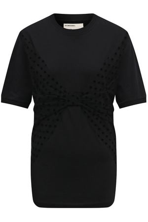 Хлопковая футболка Nina Ricci