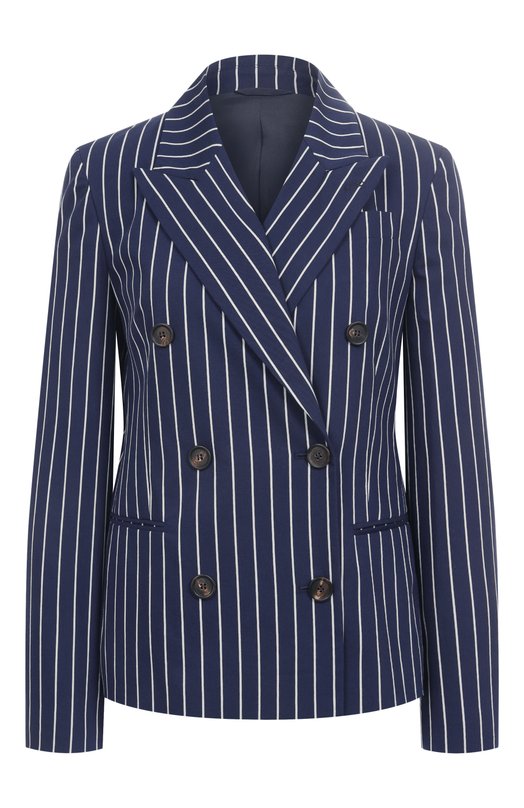 Где купить Жакет из хлопка и шелка Brunello Cucinelli Brunello Cucinelli