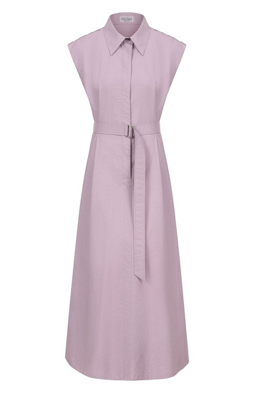 Где купить Хлопковое платье Brunello Cucinelli Brunello Cucinelli