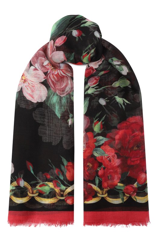 Где купить Шаль из кашемира и шелка Dolce & Gabbana Dolce & Gabbana
