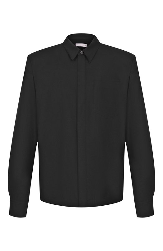 Где купить Шерстяная рубашка Dries Van Noten Dries Van Noten