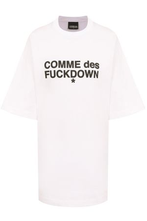 Хлопковое платье Comme des Fuckdown