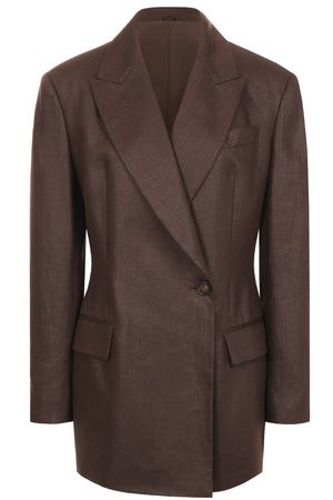 Льняной жакет Brunello Cucinelli