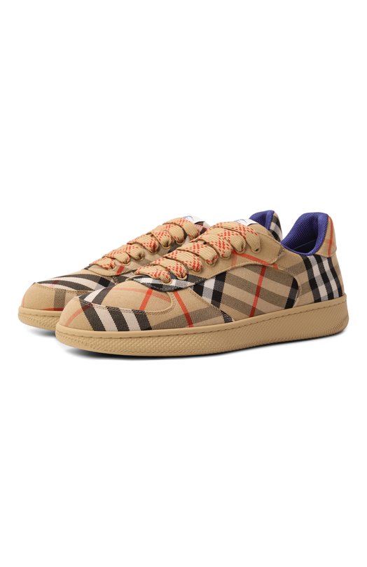 Где купить Текстильные кеды Terrace Burberry Burberry