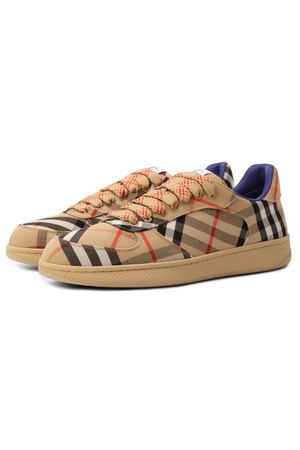 Текстильные кеды Terrace Burberry