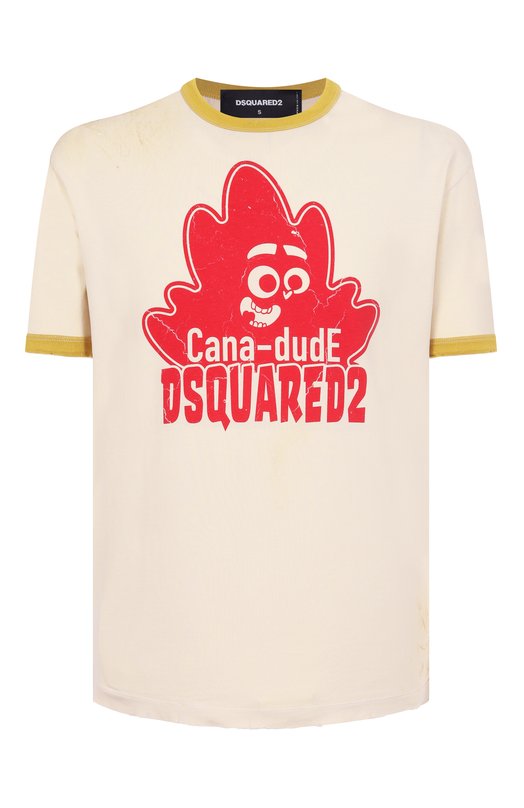Где купить Хлопковая футболка Dsquared2 Dsquared2