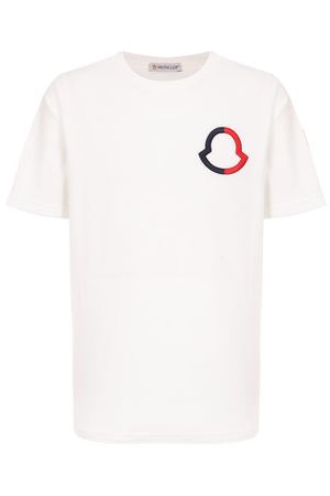 Хлопковая футболка Moncler