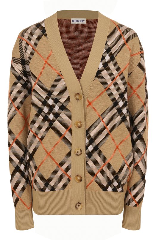 Где купить Шерстяной кардиган Burberry Burberry 