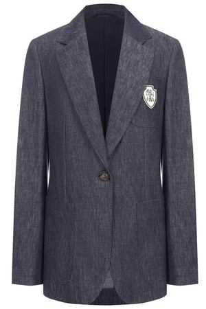 Хлопковый жакет Brunello Cucinelli
