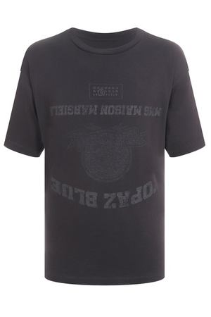 Хлопковая футболка MM6