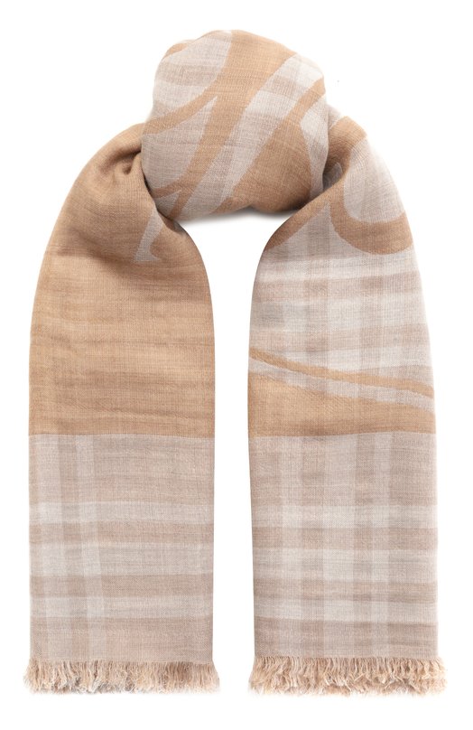 Где купить Шерстяная шаль Burberry Burberry 