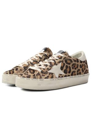 Кожаные кеды Hi Star Golden Goose Deluxe Brand