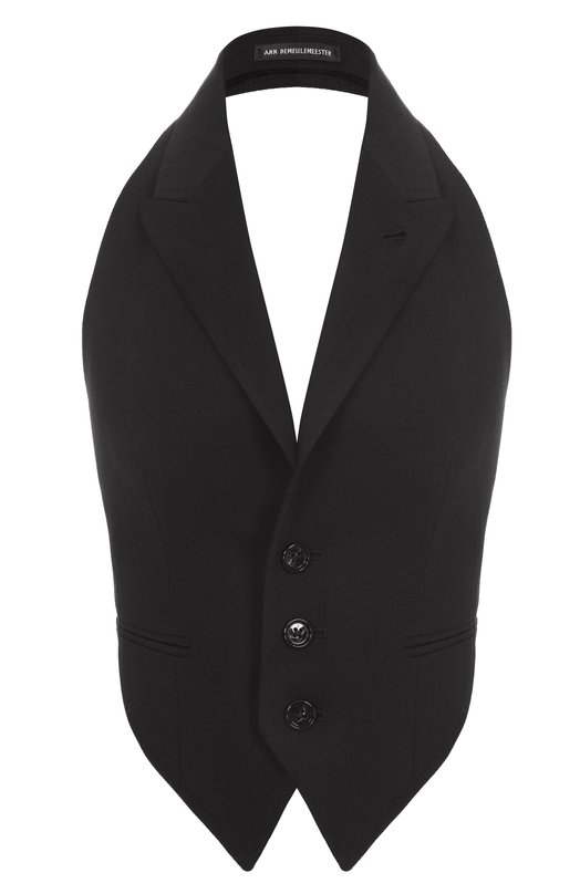 Где купить Жилет из вискозы и шерсти Ann Demeulemeester Ann Demeulemeester