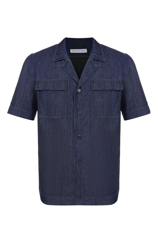 Где купить Комбинированная рубашка Dries Van Noten Dries Van Noten 