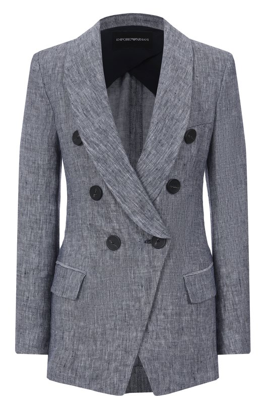 Где купить Льняной жакет Emporio Armani Emporio Armani 