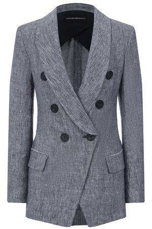 Льняной жакет Emporio Armani