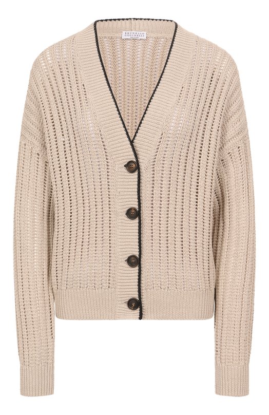 Где купить Хлопковый кардиган Brunello Cucinelli Brunello Cucinelli