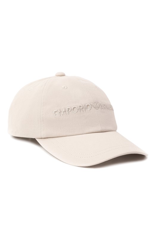 Где купить Хлопковая бейсболка Emporio Armani Emporio Armani