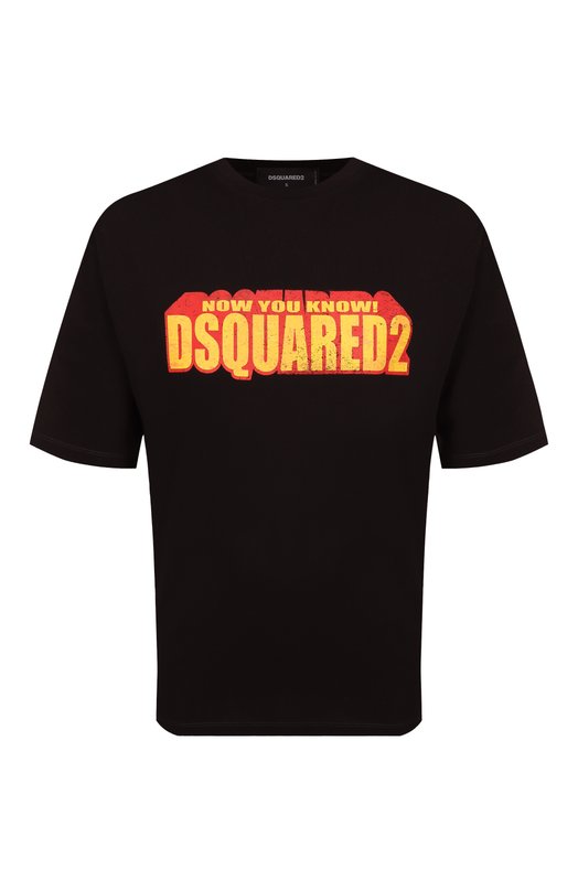 Где купить Хлопковая футболка Dsquared2 Dsquared2