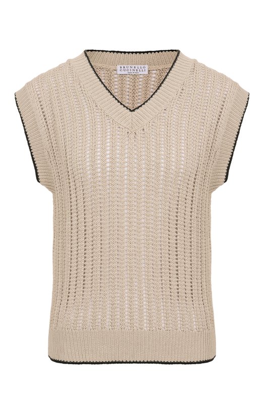 Где купить Хлопковый жилет Brunello Cucinelli Brunello Cucinelli